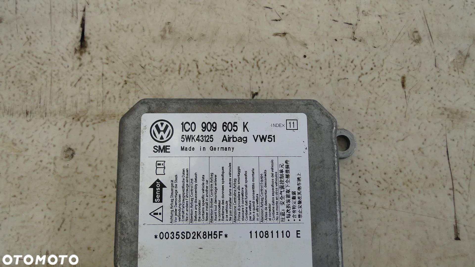 SKODA ROOMSTER FABIA II 2 PODUSZKA PODUSZKI POWIETRZNE AIRBAG PASY SENSOR ORYGINAŁ EUROPA - 14