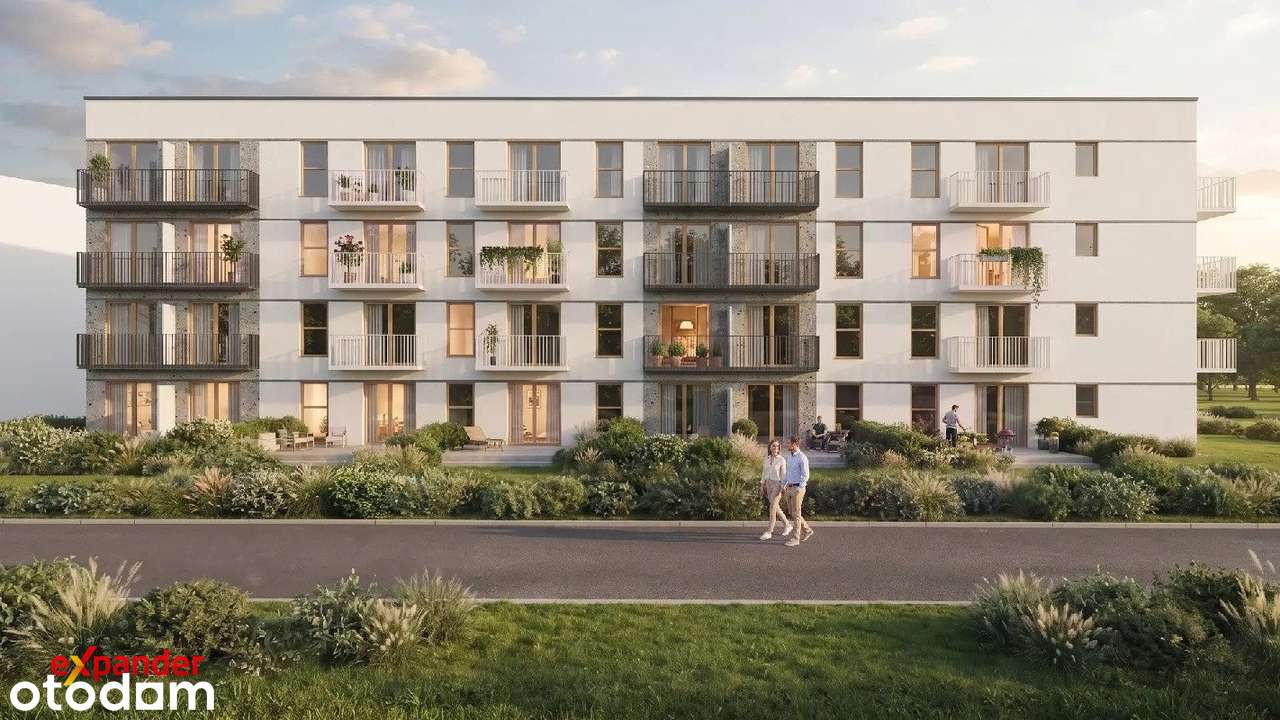 2 pokoje 34,72 m², budynek 3-kondygnacyjny
