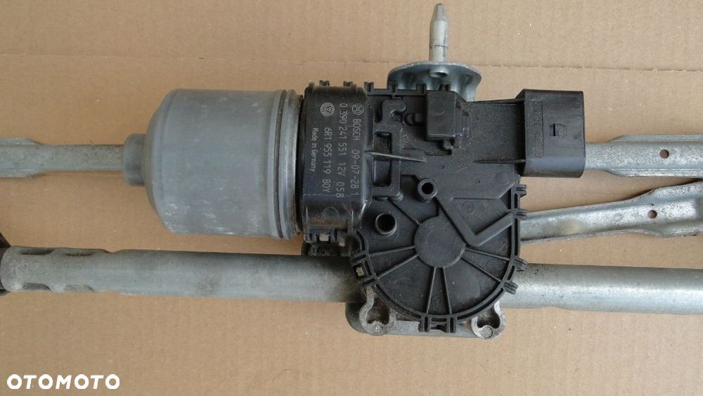 VW POLO V 6R IBIZA IV MECHANIZM SILNICZEK WYCIERACZEK EUROPA - 4