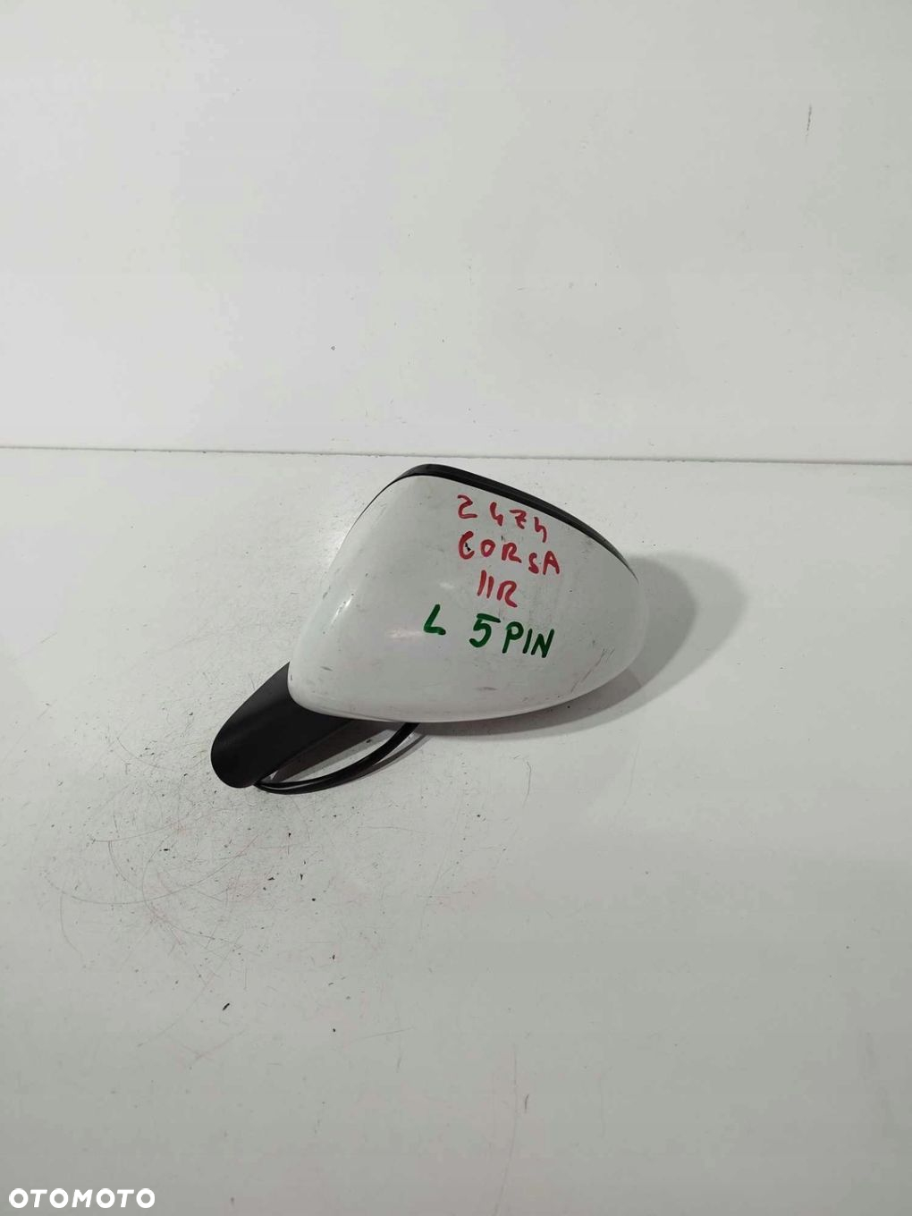 LUSTERKO DRZWI LEWE OPEL CORSA D 06-11 5 PIN Z47H - 2