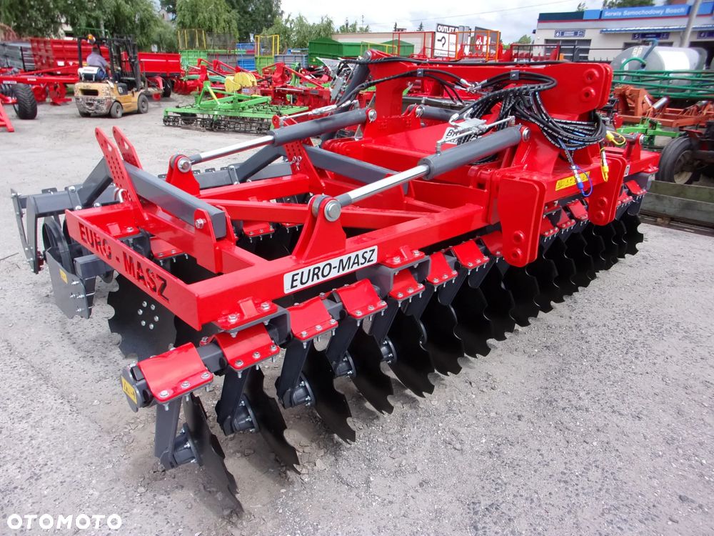 Inny Agregat uprawowy, brona talerzowa ciężka hydraulicznie składana BTCH Euro-Masz 4,0 metry, Agregat uprawowo siewny talerzowy ATUS-300 METANGA z wałem oponowym, ATUS 250,270,300 - Metanga, EuroMasz,  Agro-Masz - 4