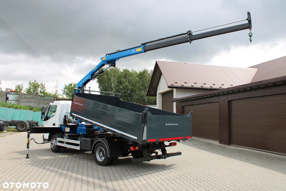 FUSO Mitsubishi Canter 9C18 Nowy 3-stronny Wywrot Kiper Wywrotka Nowy Żuraw HDS DN 7.7 S2 Ładowność: 4000 kg Fassi - 6