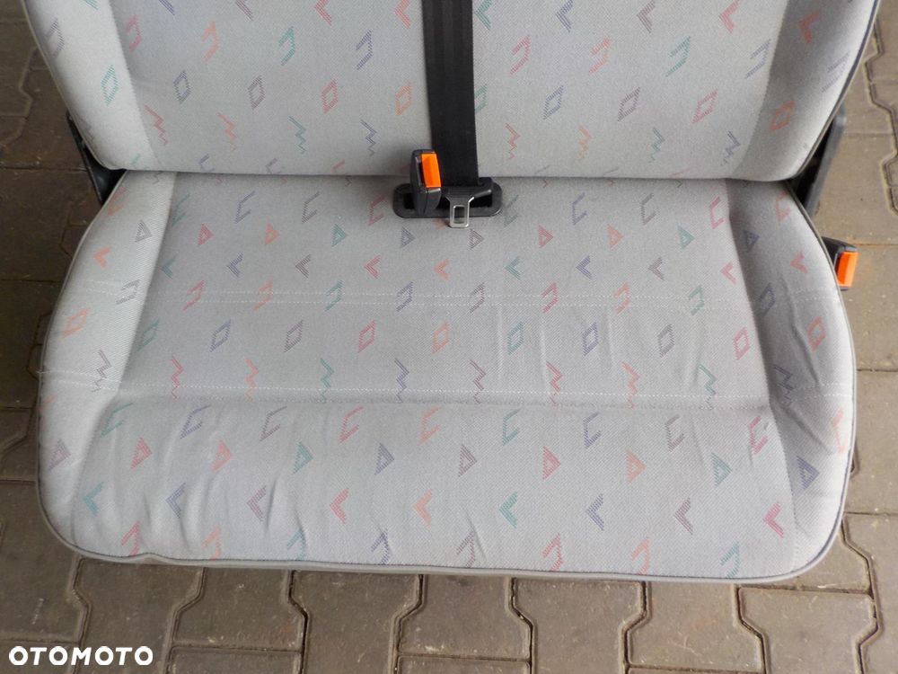VW T4 SIEDZENIE FOTEL DWÓJKA PODWÓJNY PRZÓD - 3