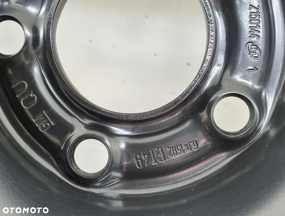 KOŁO DOJAZDOWE ZAPASOWE 2150144 DUNLOP 195/60/R15 ET49 OPEL ASTRA II G - 3
