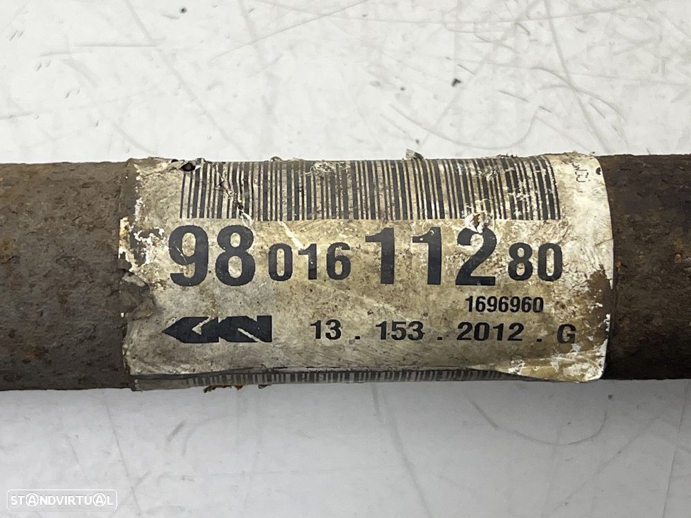 Transmissão Usado PEUGEOT 208 1.4 HDi REF. 9801611280 MOTOR 8HR - 4