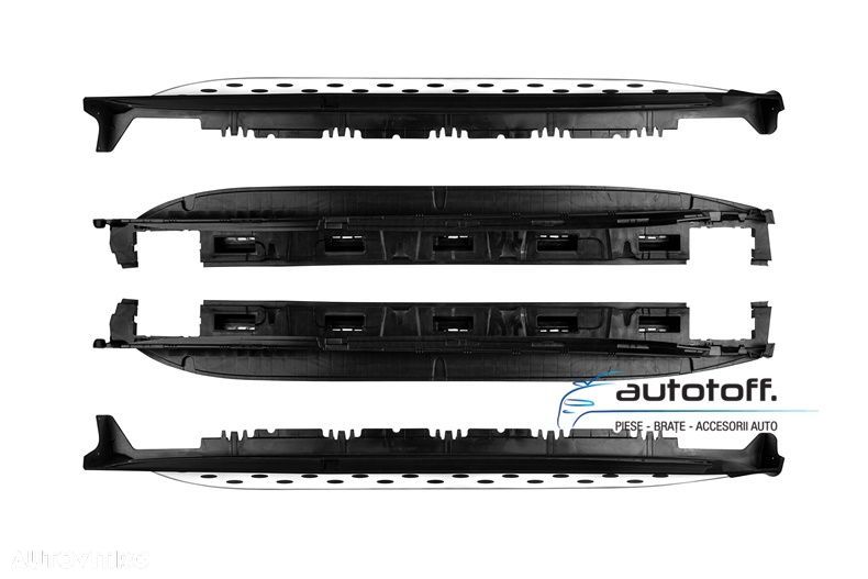 Praguri Mercedes Benz ML GLE W166 (11-18) din Aluminiu - 1