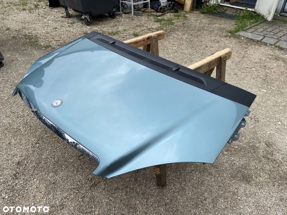 MASKA POKRYWA SILNIKA MERCEDES A KLASA W169 LAKIER 958 KOMPLETNA QUELLBLAU A1698800057 - 3