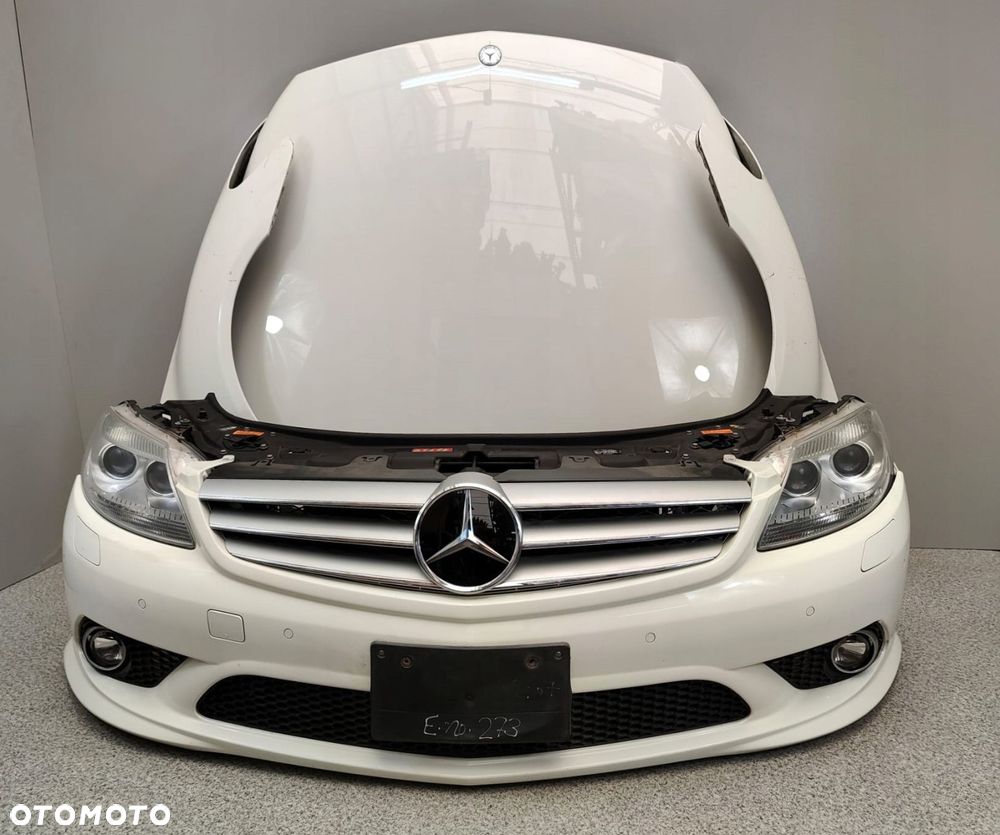 MERCEDES CL W216 AMG ZDERZAK MASKA CHŁODNICE PAS - 1