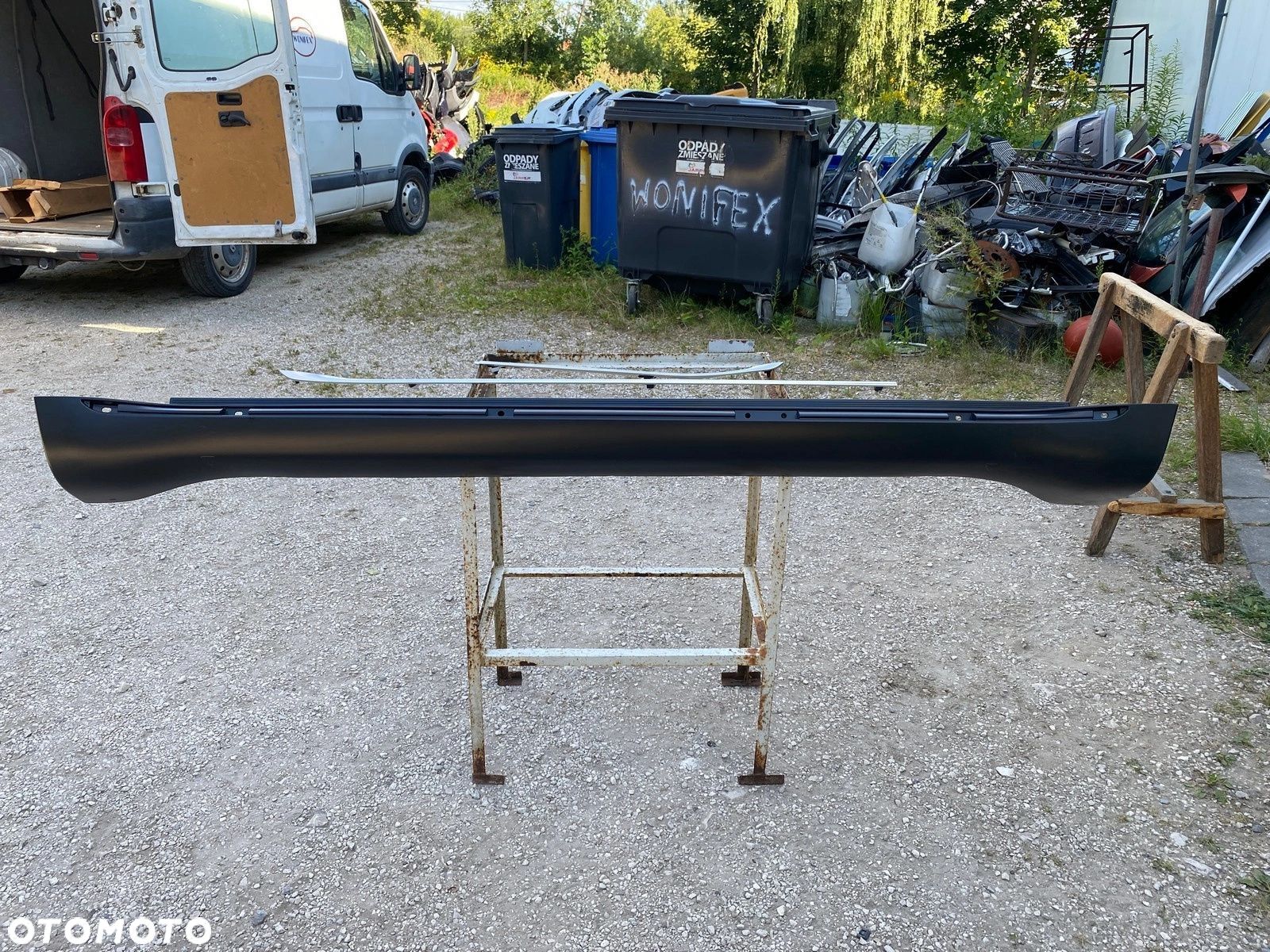 PRÓG LEWY LISTWA PROGOWA LEWA JEEP GRAND CHEROKEE MK2 SUMMIT LIFT 1WC95TRMAA NOWY ORYGINAŁ - 1