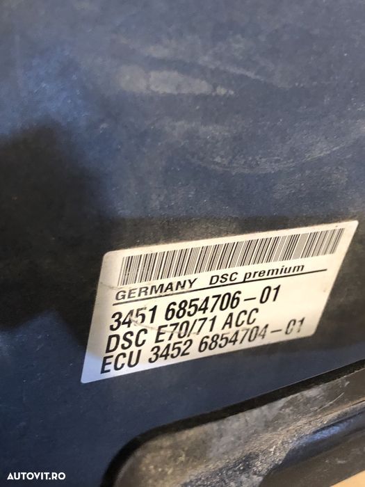Pompă Modul DSC ABS ecu acc bmw x6 x5 e71 e70 distronic  6854706 3452-6854704-01 - 2