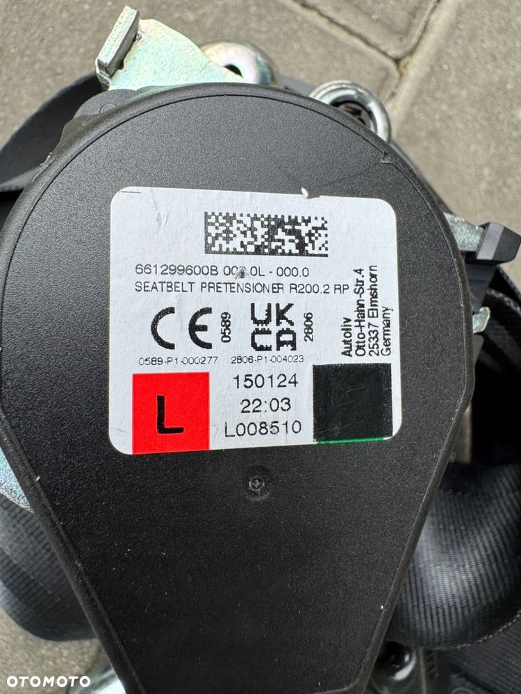 Pasy bezpieczeństwa FORD TRANSIT CUSTOM MK2 24r - 3