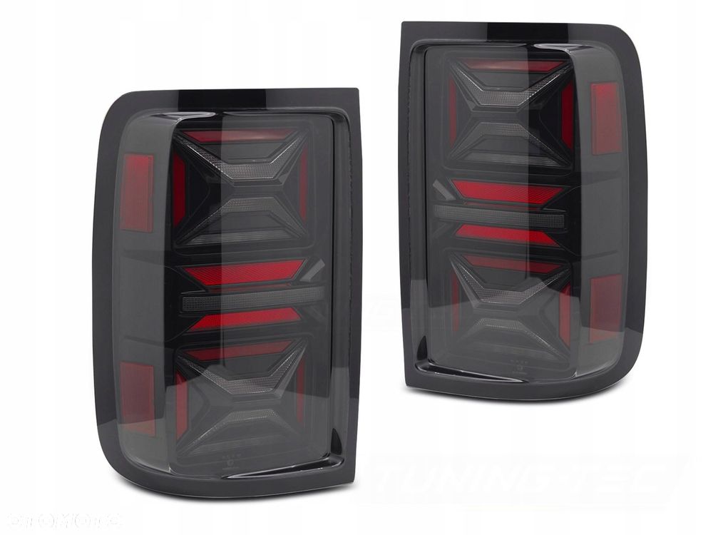 Lampy tylne kpl Vland Full Led Tuning Black Smoke VW Amarok 2h 2h1 2010-23 - 3