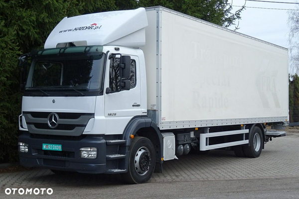 Mercedes-Benz AXOR 1829 Euro 5 Kontener 8.80m Winda  ład. 9710 kg!