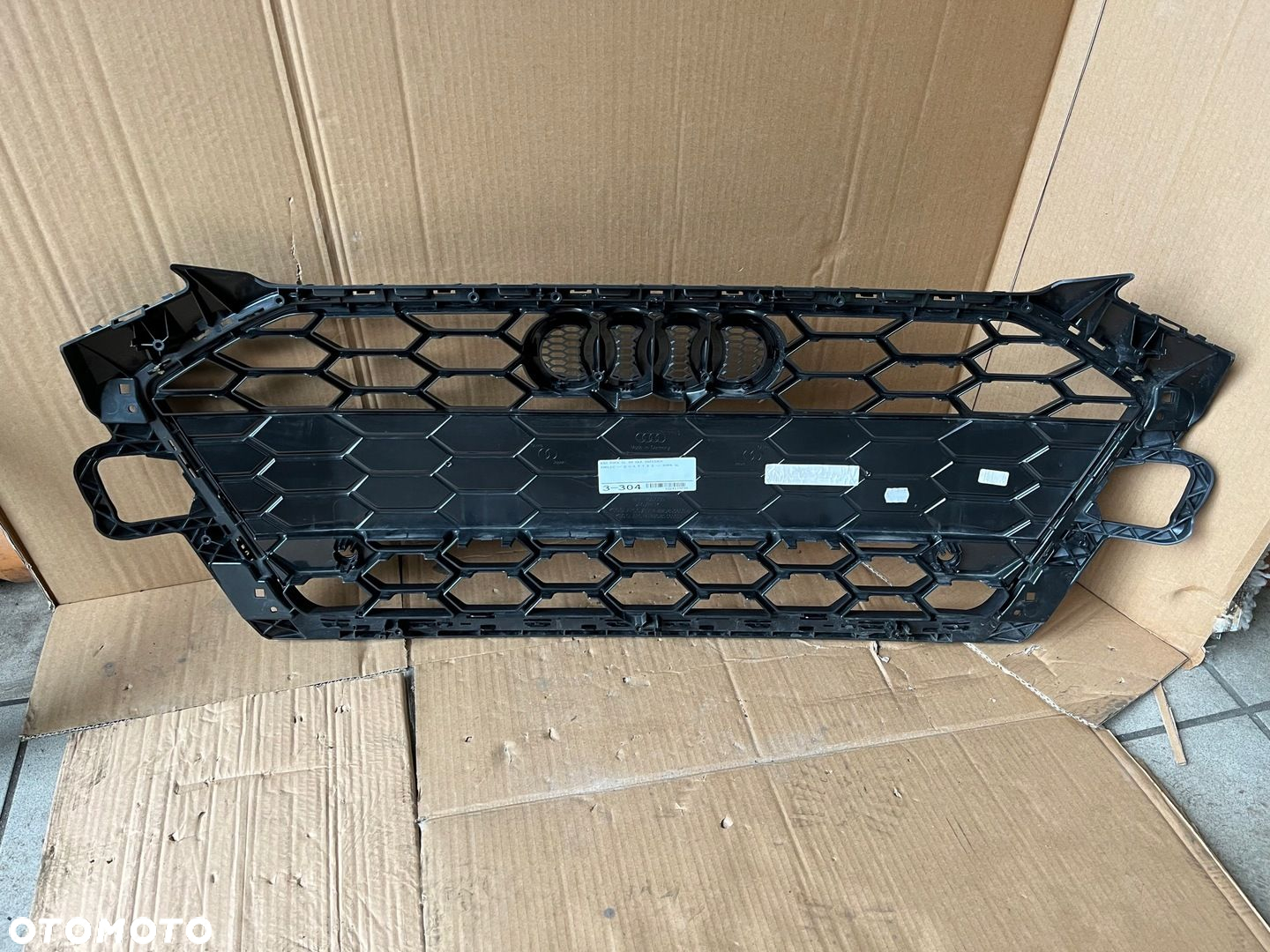 Atrapa chłodnicy grill AUDI A4 B9 lift s line - 5