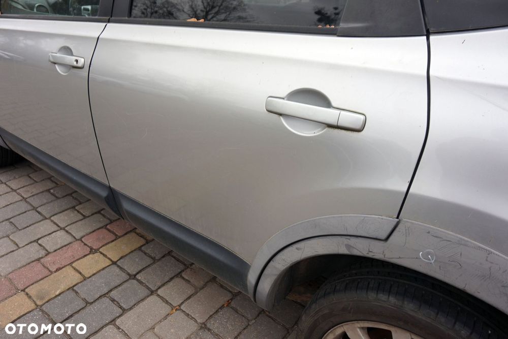 DRZWI TYLNE LEWE QASHQAI+2 I J10 KY0  SREBRNY NISSAN 2008-2013 - 4
