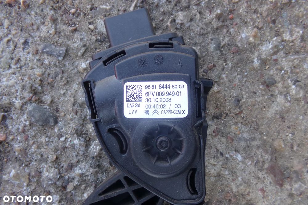Pedał potencjometr gazu 9681844480-03 Citroen Peugeot - 6