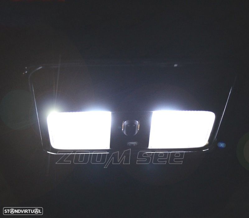 KIT COMPLETO 12 LAMPADAS LED INTERIOR PARA RENAULT KOLEOS 09-16 - 4
