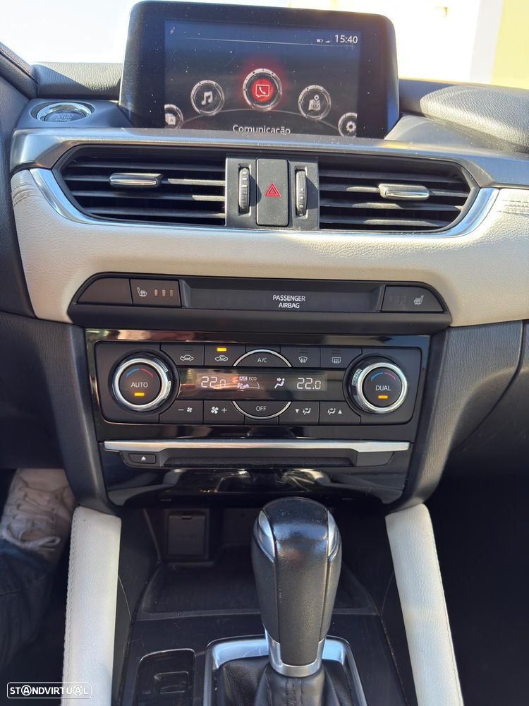 Mazda 6 M6 2.2 SKY-D Excellence AT P.Leather White+Cruise Pack+TAE+Navi - 35