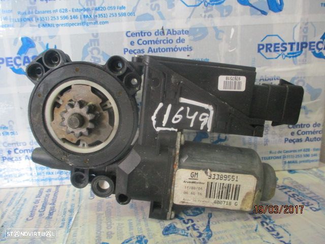 Motor Elevador Vidro 93389551 OPEL MERIVA 2004 FE - 1