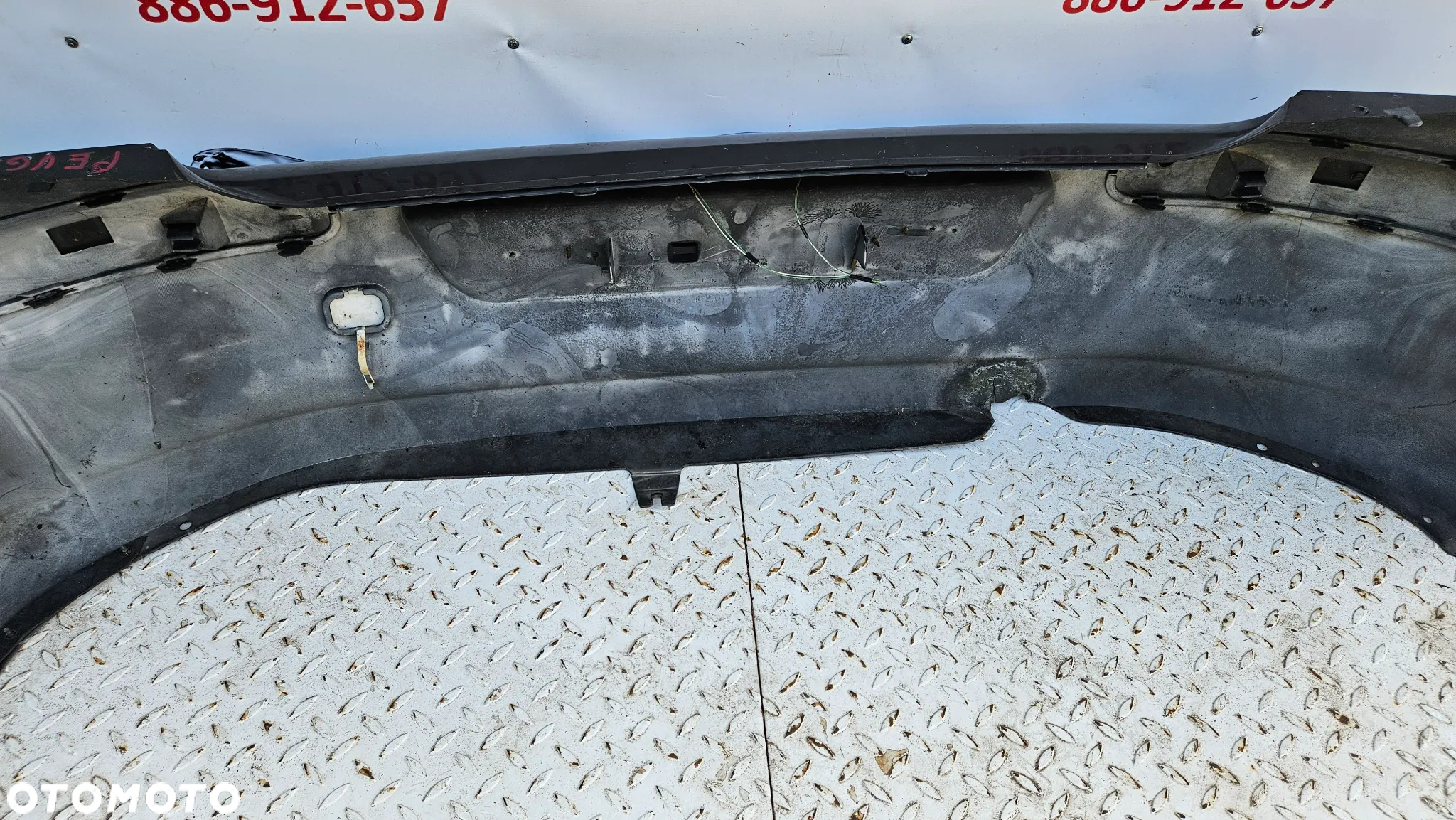 Peugeot 307 HB 5D Zderzak tył zderzak tylny KOLOR CZARNY EXLD - 16