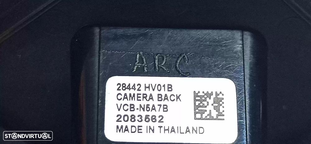 CAMARA VISÃO TRASEIRA NISSAN QASHQAI II TODO TERRENO, FECHADA 2019 -28442HV01B - 1