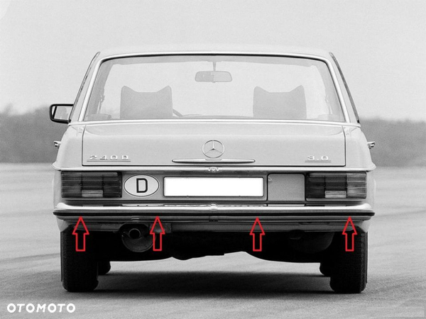 W115 MERCEDES GUMA ZDERZAKA ZDERZAK ODBOJNIK