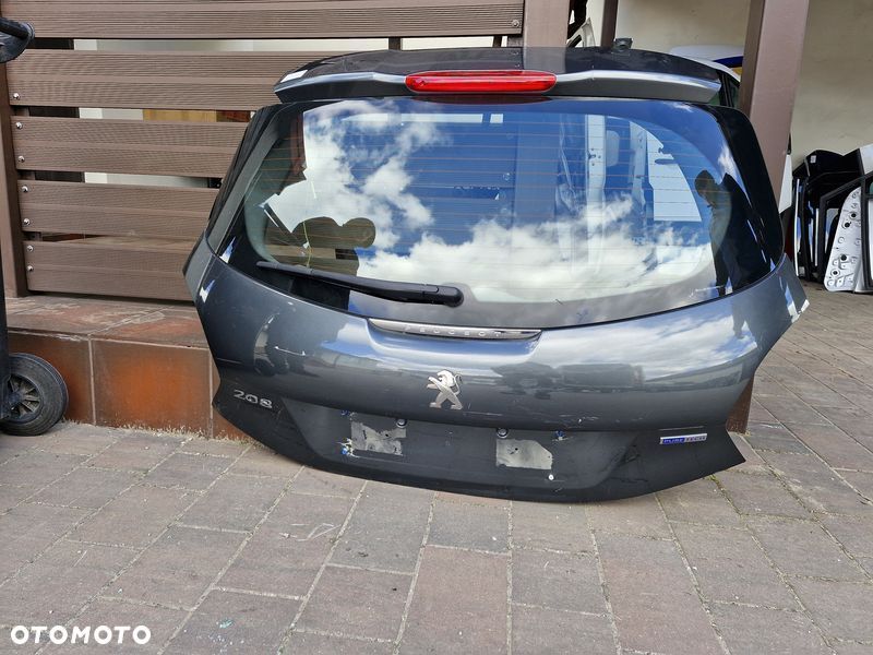 peugeot 208 i 1 klapa bagażnika tył tylna - 7