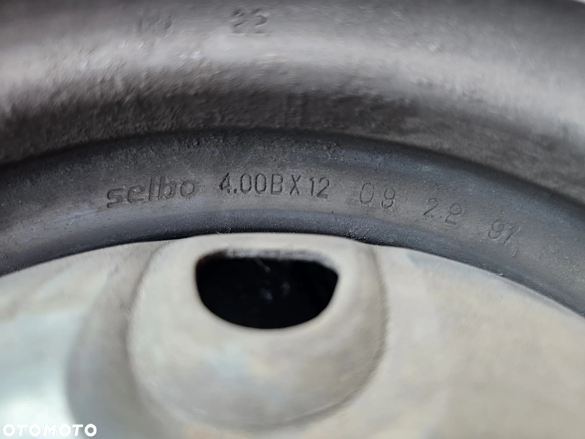 (S4) Felgi stalowe Daewoo Tico 3 / 4x12 4x114.3 ET45 - 8