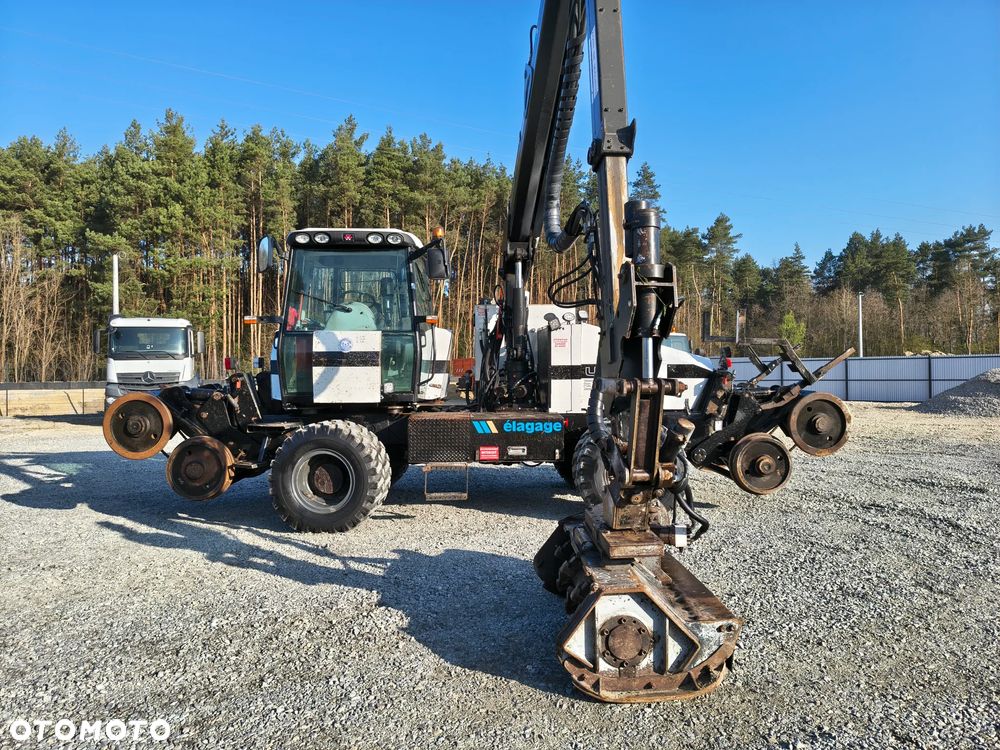 Caterpillar UNAC 300RR Mulczer kolejowy Liebherr atlas dwudrogowy zw - 35