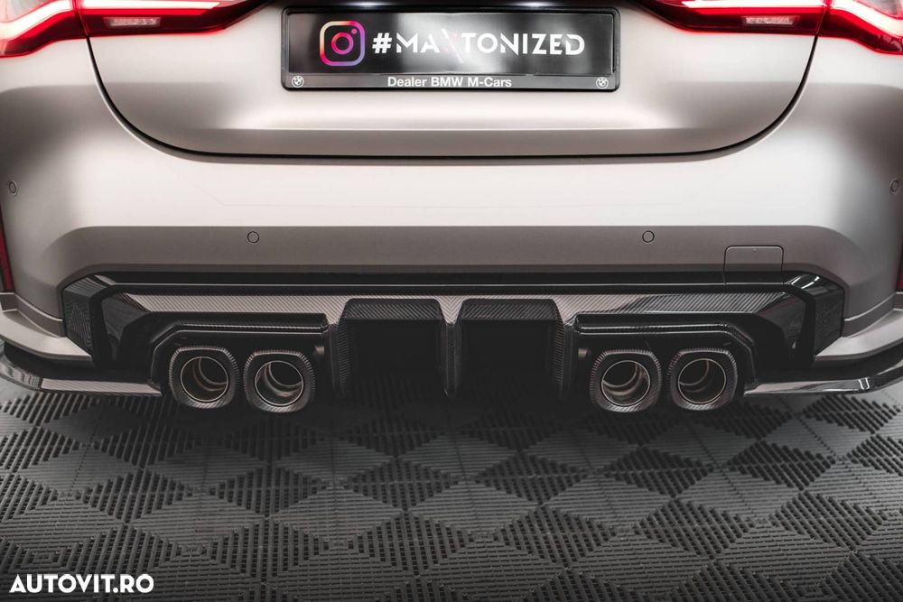 Pachet Exterior Prelungiri compatibil cu BMW M4 G82 Maxton Design Carbon - 15