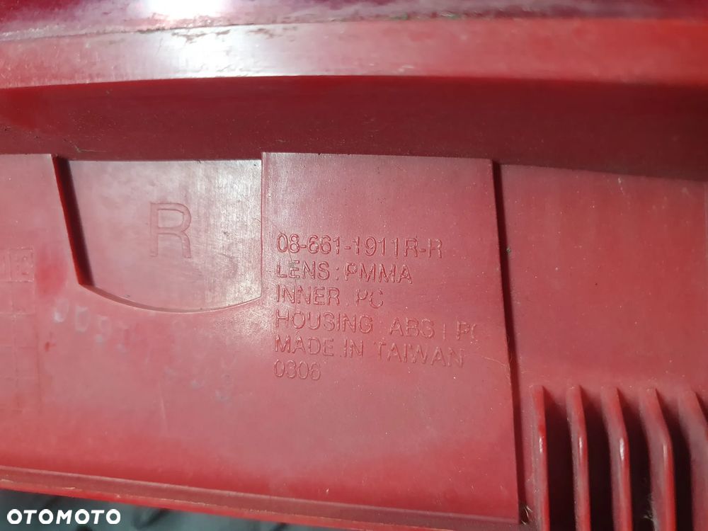 FIAT SEICENTO 1998-2009 LAMPA TYLNA PRAWA - 5