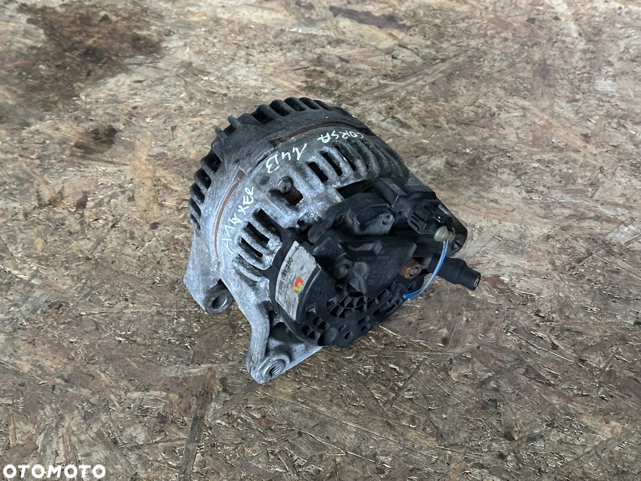 ALTERNATOR OPEL CORSA D 1.4 B 0986081380 A14XER - 2