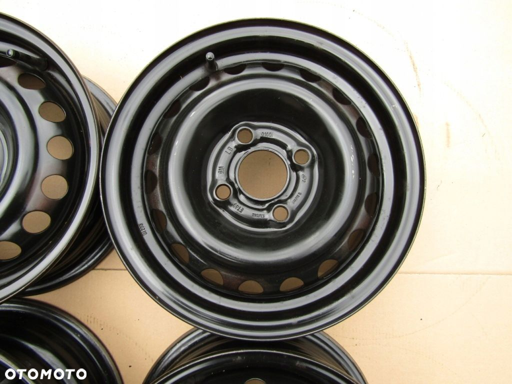 4x Felgi 13 Opel Asta Vectra Corsa B C 5j 4x100 ET49 oryginł - 6