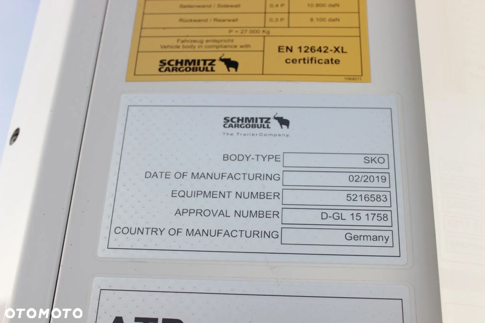 Schmitz Cargobull FP 60 V7 Thermo King SLXi 300 / JAK NOWA / ŚCIANA 7 CM / - 9