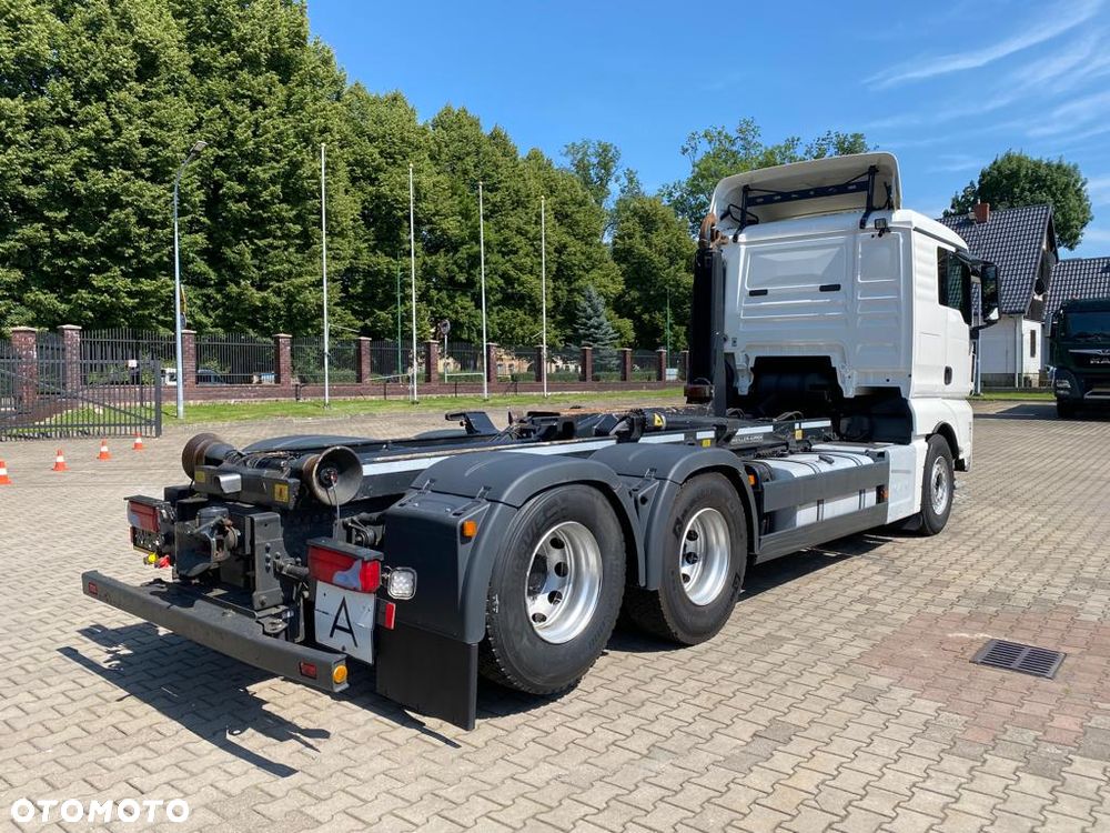 MAN 26.440 TGX hakowiec, 6x2, MEILLER, pilot, 306 t.km. - 8