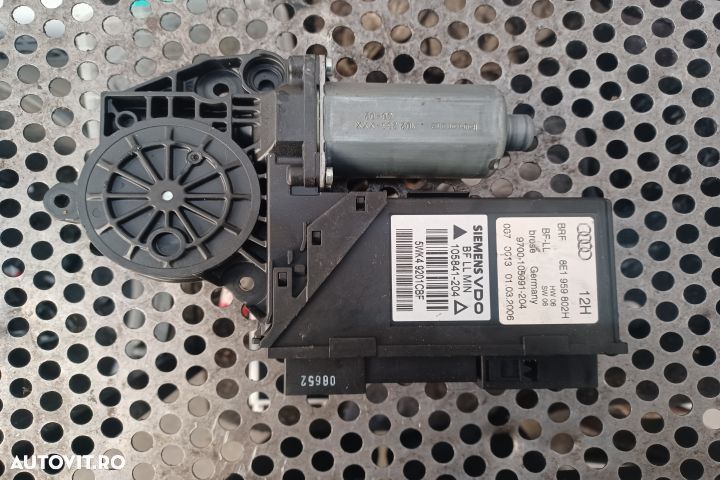Motoras macara geam fata dreapta 0130821764 Audi A4 B7  [din 2004 pana  2008] Avant wagon 5-usi 1.9 - 1