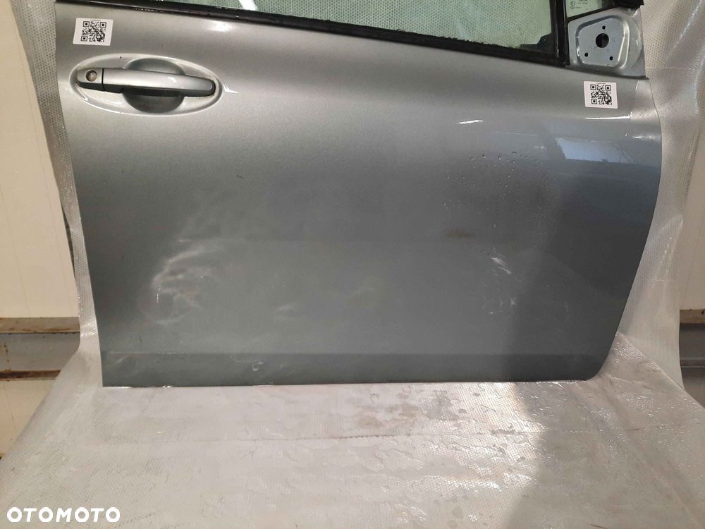 } DRZWI PRZÓD PRZEDNIE PRAWE TOYOTA YARIS 2 1F8 SZARE - 5