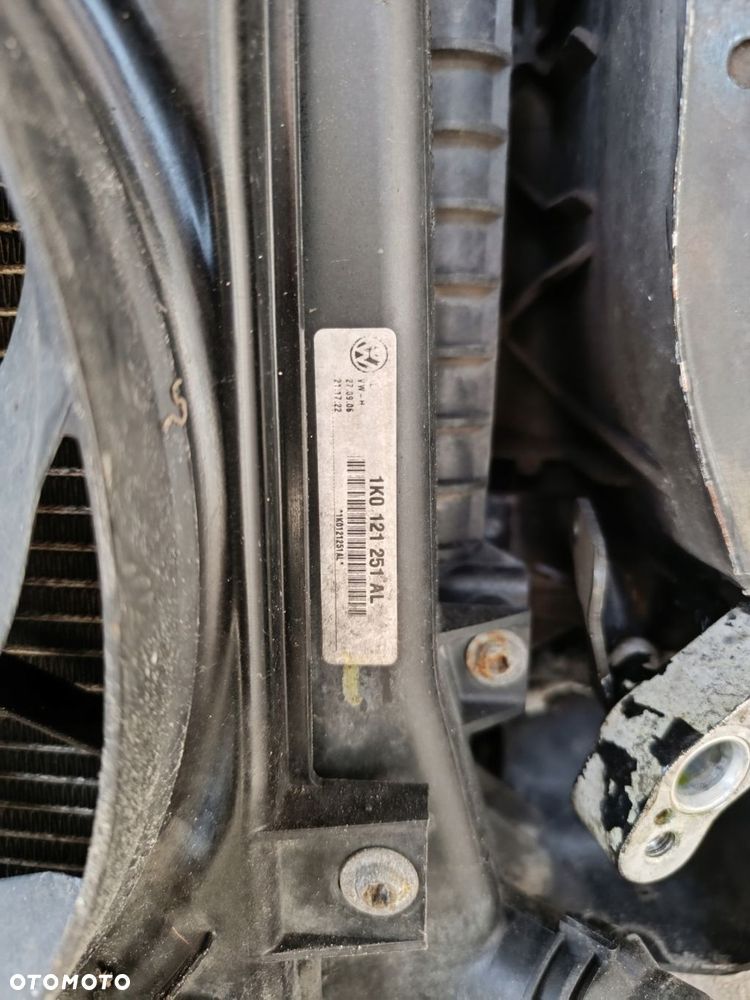 okular wzmocnienie czołowe chłodnice wentylatory belka vw eos 2005-2009 - 11