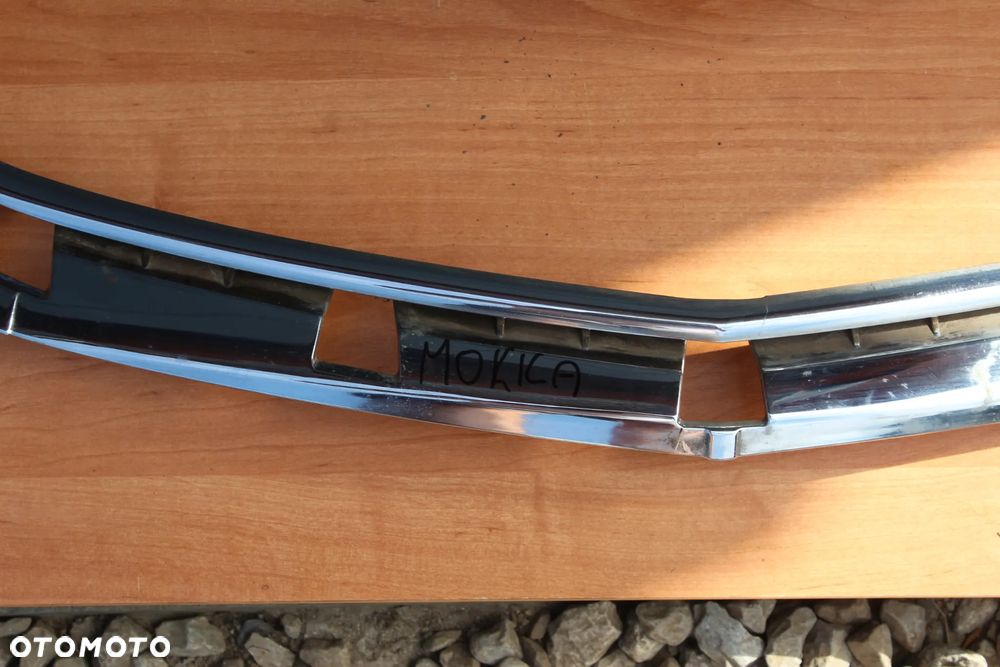 ATRAPA GRILL ZDERZAKA CHROM OPEL MOKKA 95249780 13368871 95391786 - 9