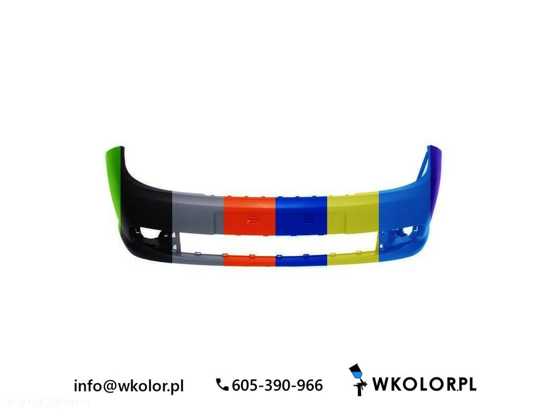 NOWY ZDERZAK RENAULT THALIA II 2008-2011 LAKIEROWANY W KOLOR - 1