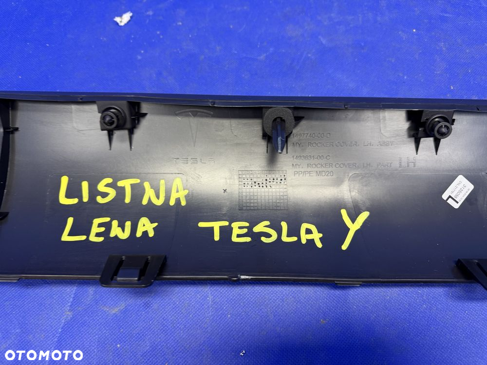 LISTWA progowa lewa TESLA Y | lewy PRÓG | oryginał | nakładka | OEM - 6