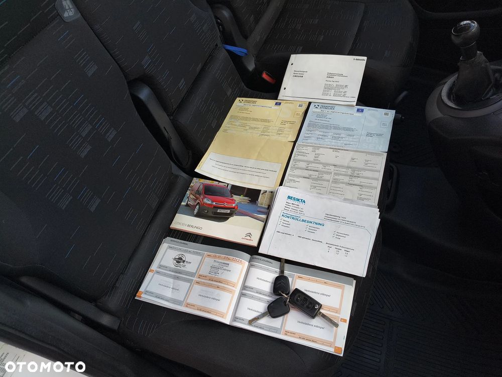 Citroën BERLINGO 1.6 HDI (90KM) 5-BIEGÓW (L1H1) KLIMA WEBASTO STAN IDEALNY 100% BEZWYPADKOWY SERWIS KM NIE MA RDZY - 40