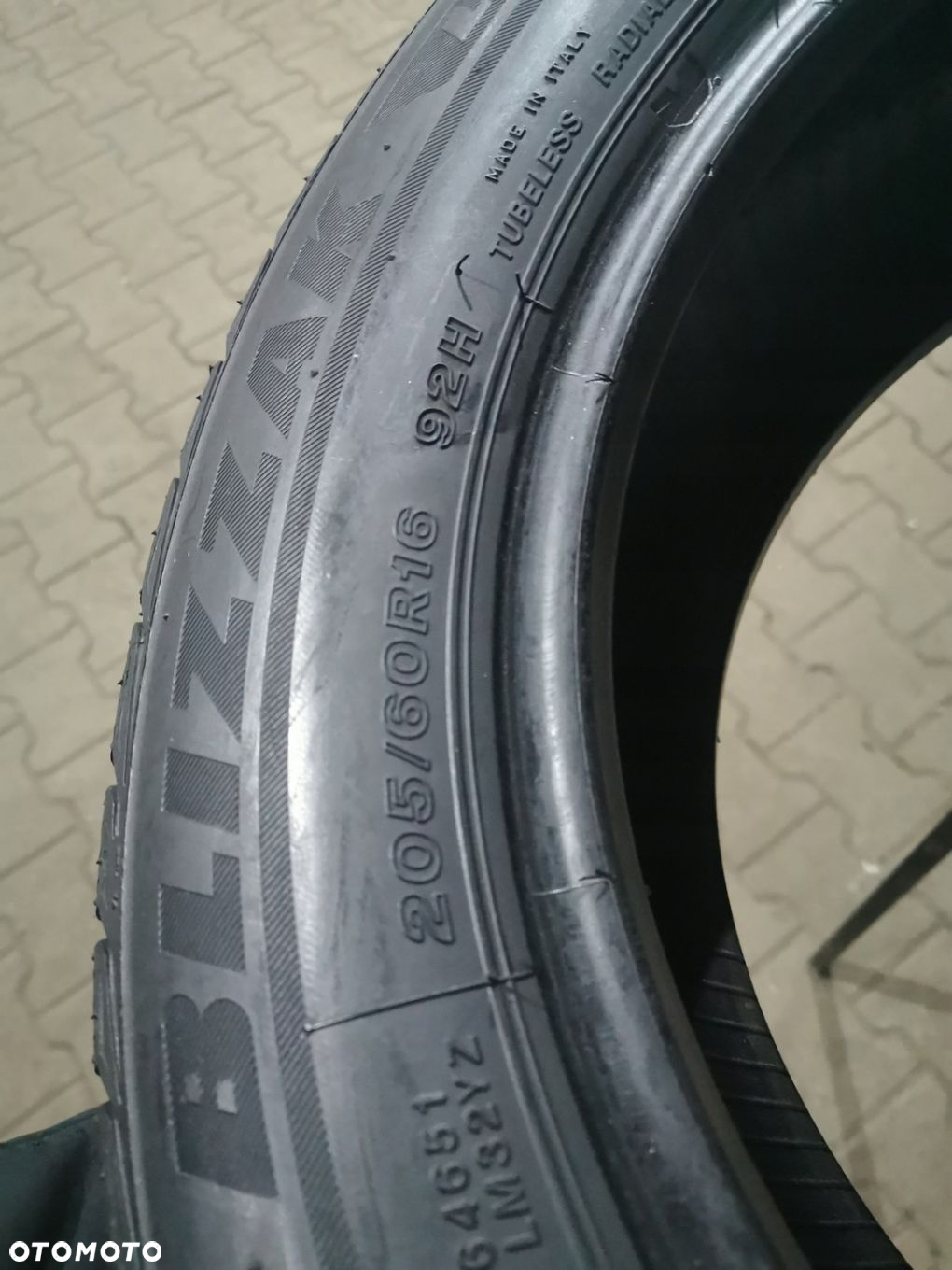 205/60r16 bridgestone zimowe 5,5mm 4673 - 7