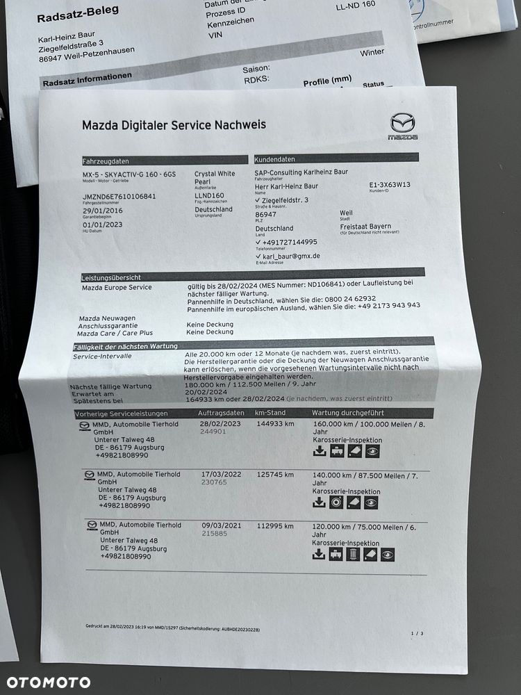 Mazda MX-5 2.0 Exclusive - 9