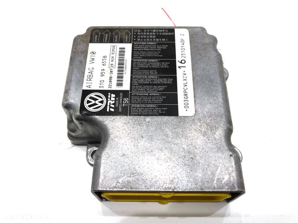 SENSOR AIRBAG  SKODA SUPERB II Kombi (3T5) 2009 - 2015 2.0 TDI 125 kW [170 KM] olej napędowy 2009 - - 1