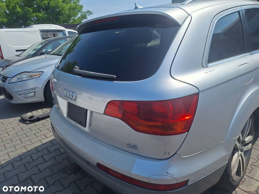 KOMPLETNY TYŁ AUDI Q7 4L LY7W KLAPA USA ZDERZAK TYŁ LAMPY SIŁOWNIK - 3