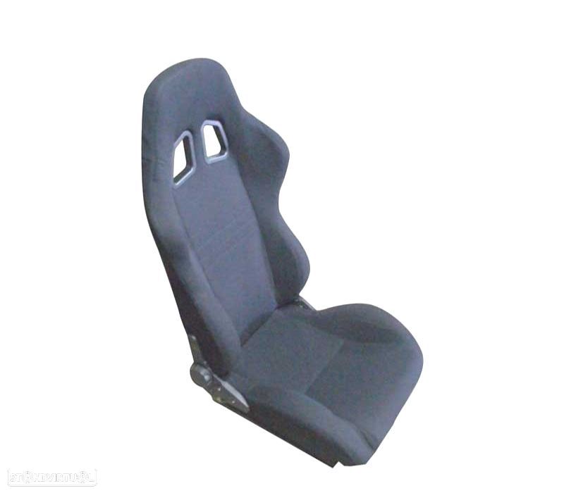 ASSENTO SEMI BAQUET MONTECARLO TECIDO PRETO - 1