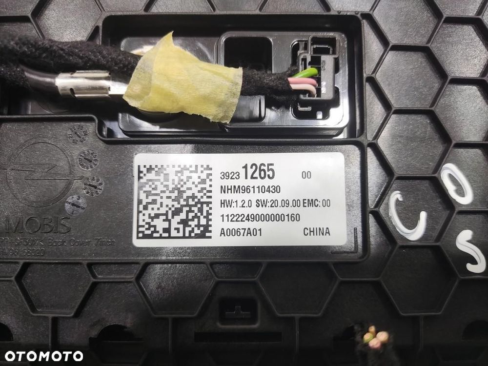 EKRAN WYŚWIETLACZ NAWIGACJI RADIA OPEL CORSA F 2019-2024 39231265 - 6