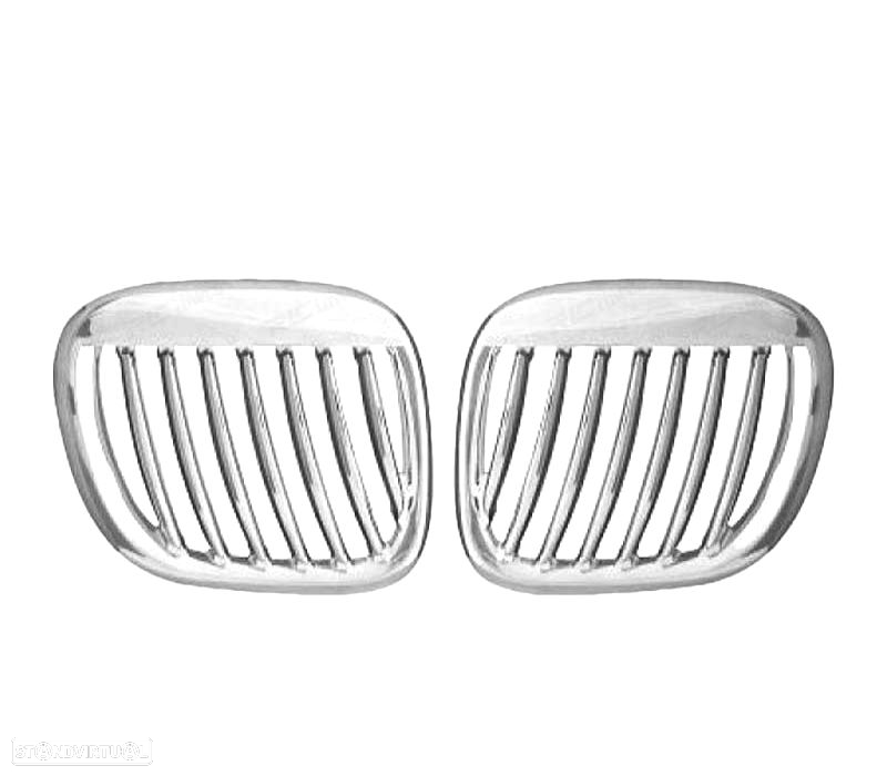 GRELHAS FRONTAIS BMW SERIE Z Z3 96-05 CROMADO - 2