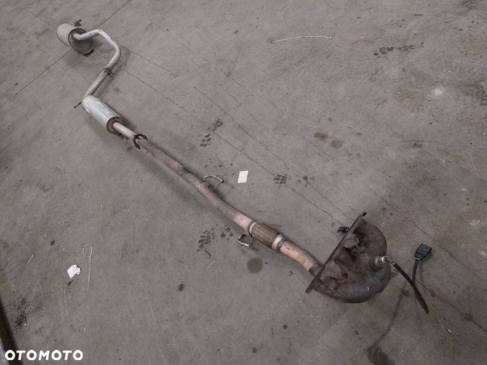 TŁUMIK WYDECH KOMPLET KATALIZATOR PUSTY VOLKSWAGEN POLO IV LIFT 1.2 6V - 1